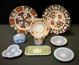 Ceramics - Royal Crown derby 2451 pattern, Abbeydale ‘Imperial’ coffee can and saucer, other