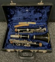 La Couture Clarinet, boxed with music book