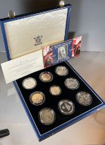 The Royal Mint: Second World War 50th Anniversary 1945 - 1995 International silver coin