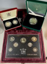 Coins & Tokens - Royal Mint All Change silver proof 25th anniversary of decimalisation seven coin