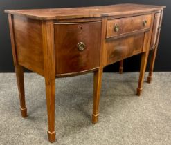 A 19th century mahogany sideboard, 88.5cm high x 152cm wide x 57cm deep.