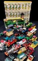 Toys and Juvenilia - a group of three boxes containing eight John Deere Toy Tractors, John Deere