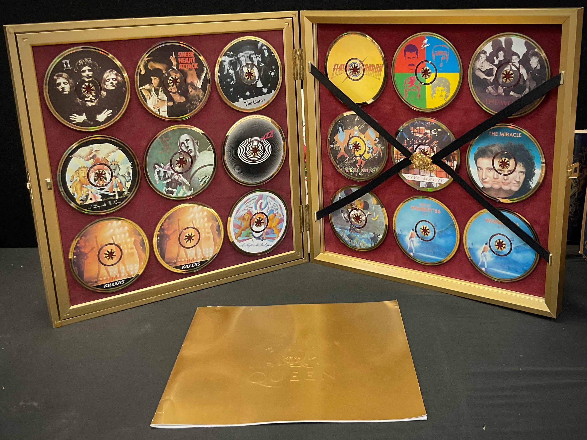 Queen limited edition - the ultimate collection box set wall display case. No 3423 of 5000.