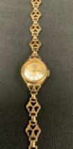 A lady's Rotary 9ct gold wristwatch, 10g gross