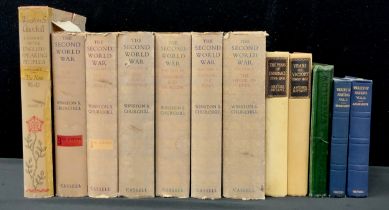 Books - Winston S Churchill, The Second World War, six volume hardback set, with dust jackets,