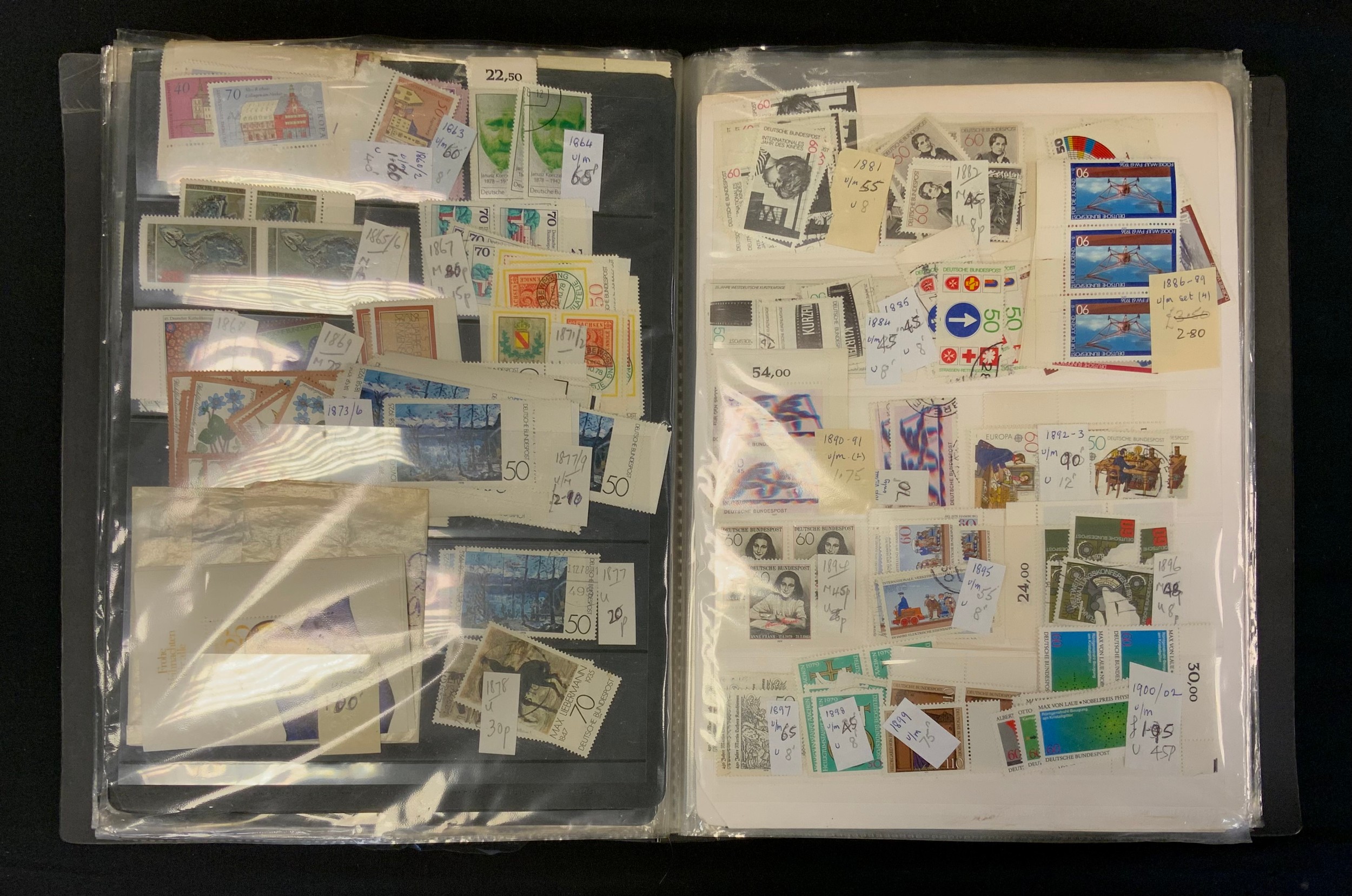 Stamps - Philately, Stock book of East & West Germany, Berlin etc - Image 4 of 7