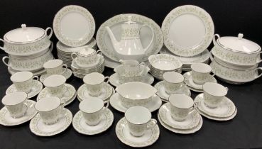 A Noritake ‘Savannah’ pattern table service for six including; six dinner plates, six smaller, six