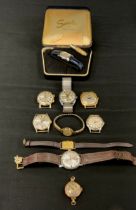 Watches - vintage Kienzle Selecta wristwatch, other watch heads, Sekonda, Limit, Meritax, Timex,