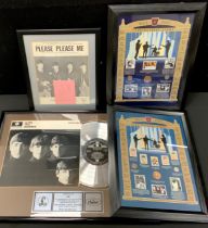 Music Memorabilia - The Beatles, With the Beatles, replica platinum disc, for selling 1000000 copies