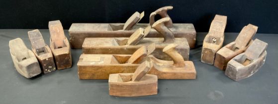 Vintage Woodworking / Carpentry tools - 19th and early 20th century Jack planes, smoothing planes,