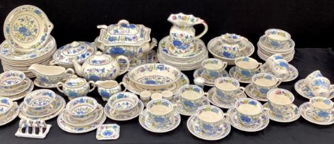 A large extensive Masons Ironstone Regency pattern dinner and table service inc oval meat platter,