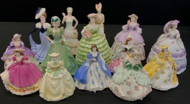 Royal Worcester & Coalport figures, The Fashionable Victorians, limited editions, Lady Louise,