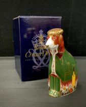 A Royal Crown Derby paperweight, English Spaniel, Sinclair's special commission to celebrate the