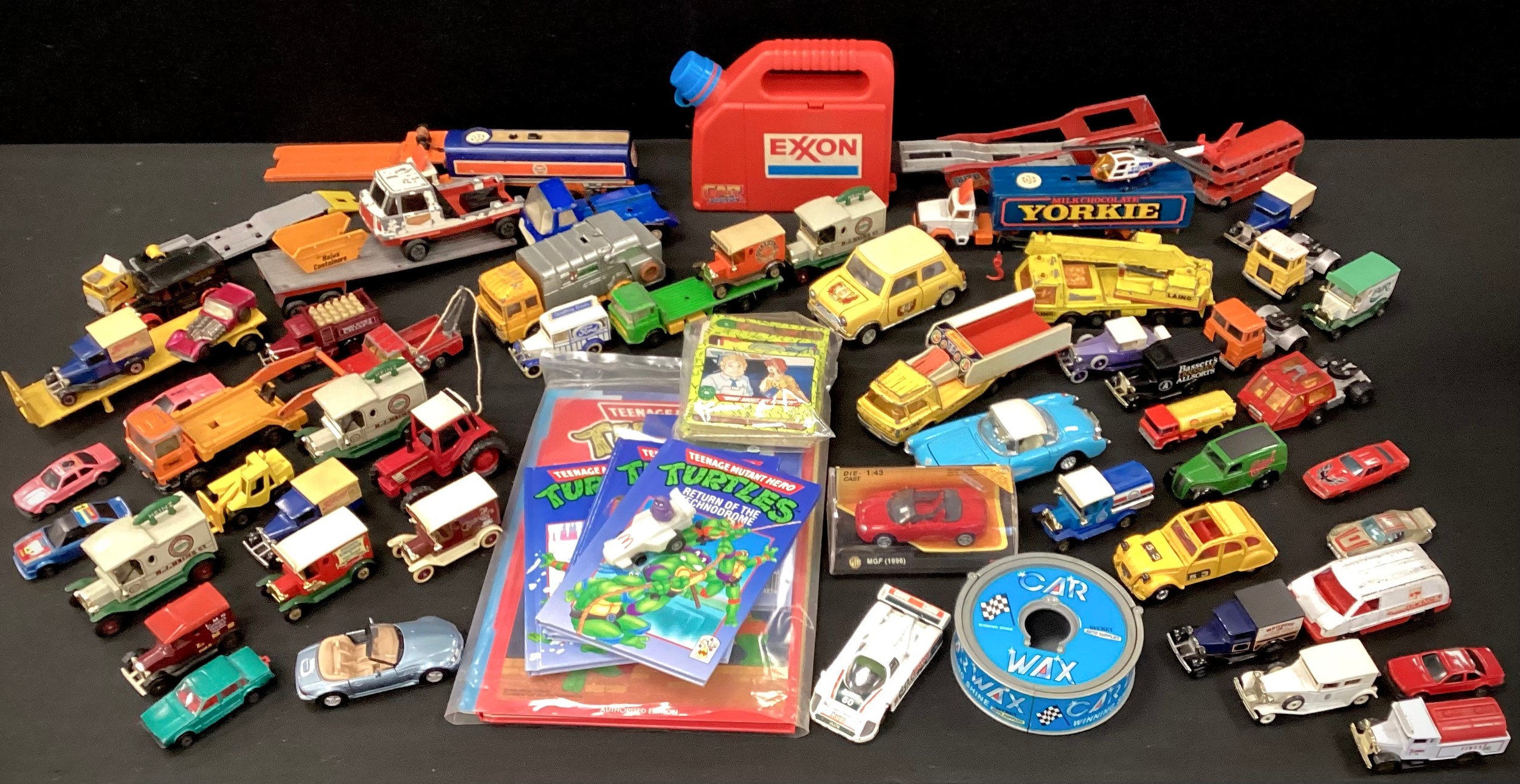 Diecast Vehicles - Corgi, Dinky, Matchbox etc, Car Transporters, Wagons, Refuse Van, Tonka tipper