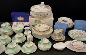 Ceramics including; Minton 'Haddon Hall', Spode 'Stafford Flowers', Royal Doulton 'Old Leeds