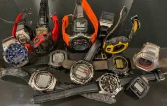 Watches - Casio Wave Ceptor, 4774, 3053, 2555 and 3139,; G Shock 5121 GW3000, 1597 DW-003, 1659 DW-
