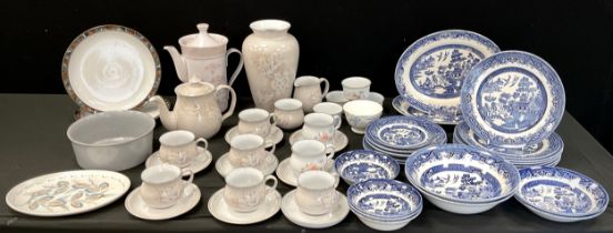 Ceramics - table China Denby pattern include Tasmin, Encore, Marrakesh etc, inc coffee and tea pots,