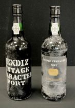 Mendez vintage character port, produce of Portugal, 20.5%, 75cl; another (2)