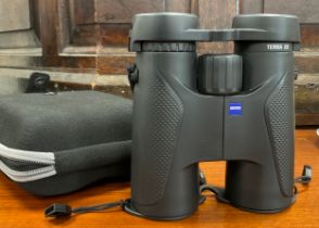 A pair of Zeiss Terra ED binoculars, cased.