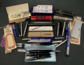 Pens & Writing Equipment - Fountain, ballpoint, rollerball and other pens etc inc Parker Vacumatic