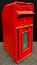 Architectural Salvage - an original ‘Elizabeth II reign’ post office letter box, cast iron front,