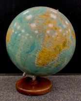 A Phillips terrestrial 19inch globe.