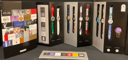 A 1996 Limited Edition Swatch Centennial Olympic Games Collection 'Olympic Legends' boxed set,