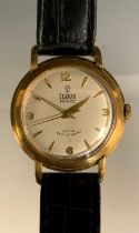 Tudor Rolex - A mid 20th century Prince rotor Self-Winding automatic 9ct gold cased wristwatch,