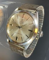 Rolex - a 1960s Tudor Oyster Royal 7934 wristwatch, 35mm stainless steel case, no 11.63, serial No