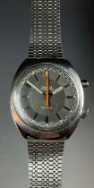 OMEGA - a stainless steel Chronostop Geneve mechanical chronograph bracelet watch, ref. 145.009,