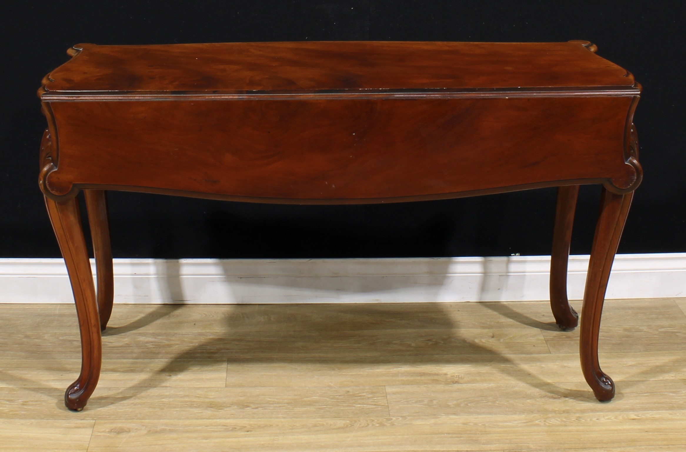 A pair of unusual 19th century mahogany pier/occasional dining tables, in the French Hepplewhite - Image 12 of 12