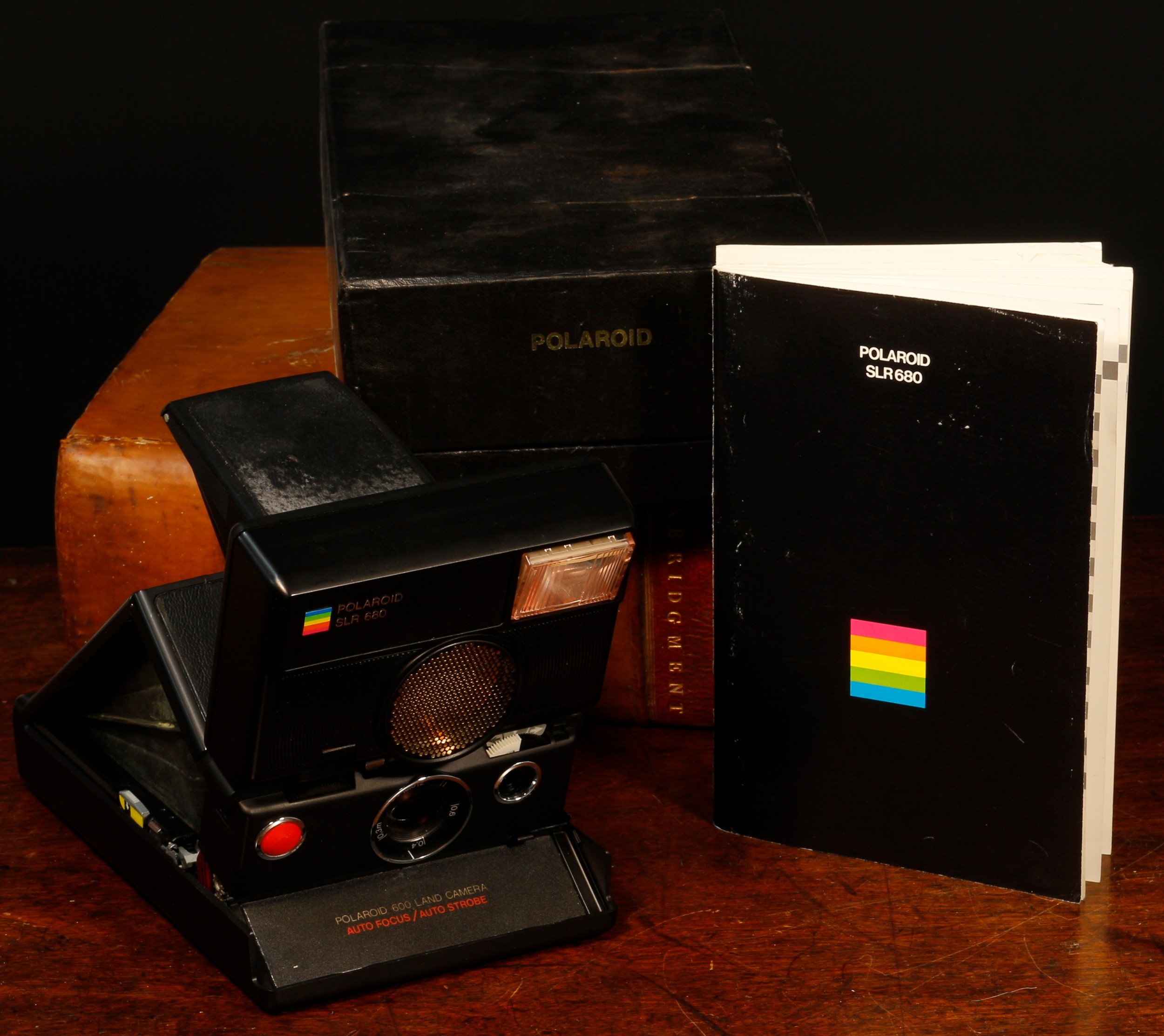 Photography - A Polaroid SLR 680 instant SLR camera, instruction manual, boxed - Bild 2 aus 6