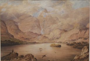 Anthony Vandyke Copley Fielding (1787-1855) The Head of Loch Etive signed, watercolour, 41cm x 59cm