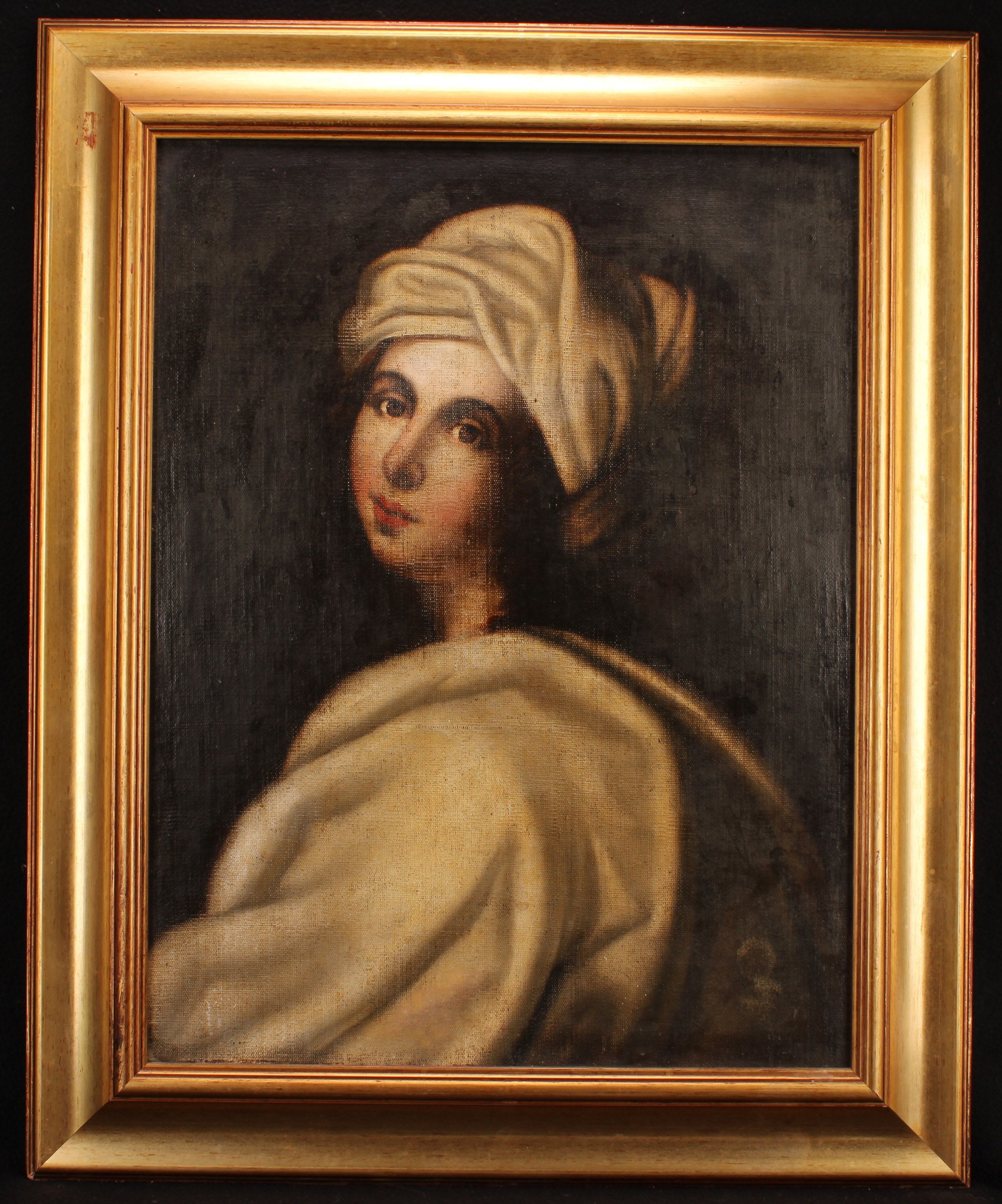 After Ginevra Cantofoli Portrait of Beatrice Cenci, oil on canvas, 55cm x 42cm - Image 2 of 3