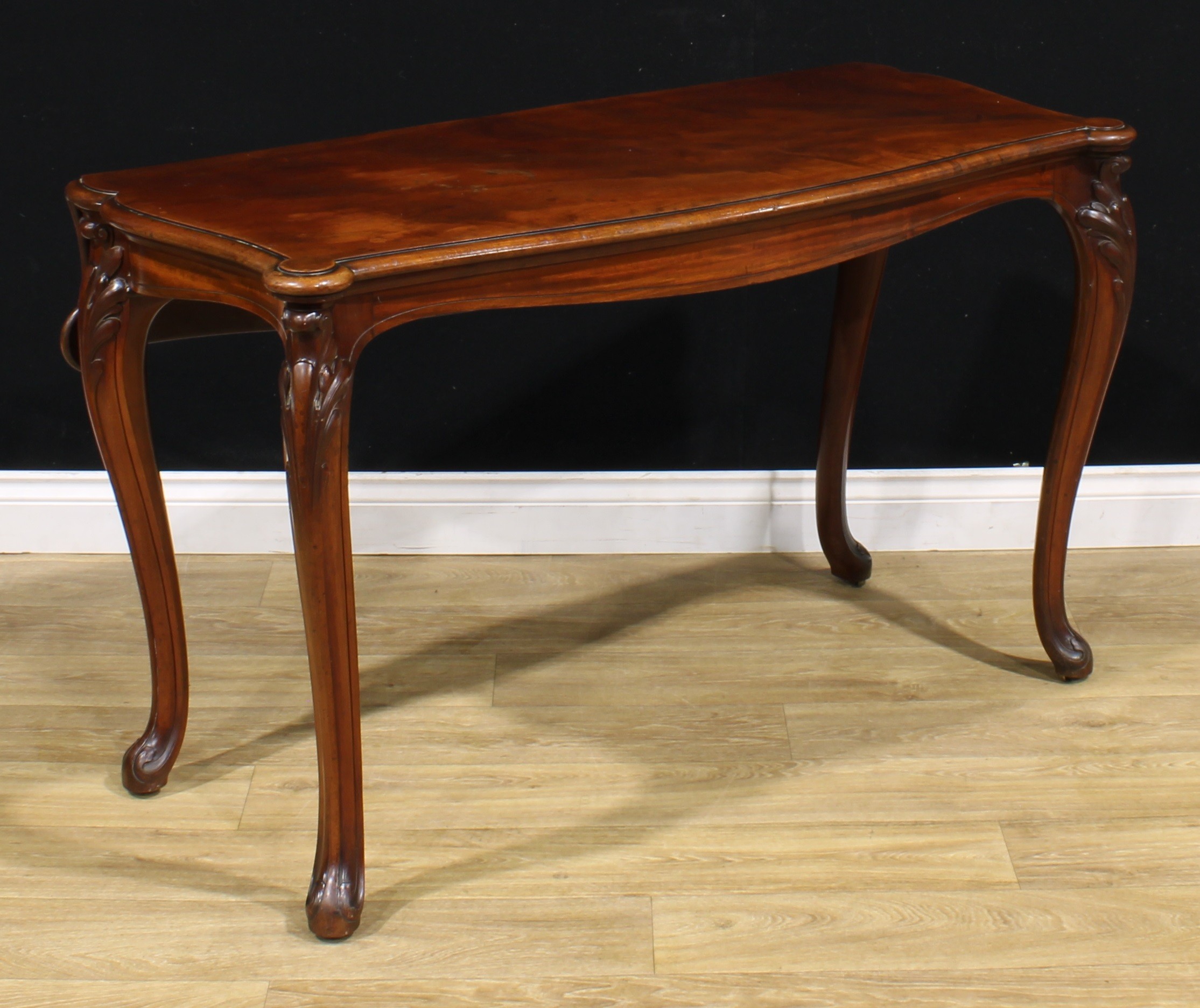 A pair of unusual 19th century mahogany pier/occasional dining tables, in the French Hepplewhite - Image 5 of 12