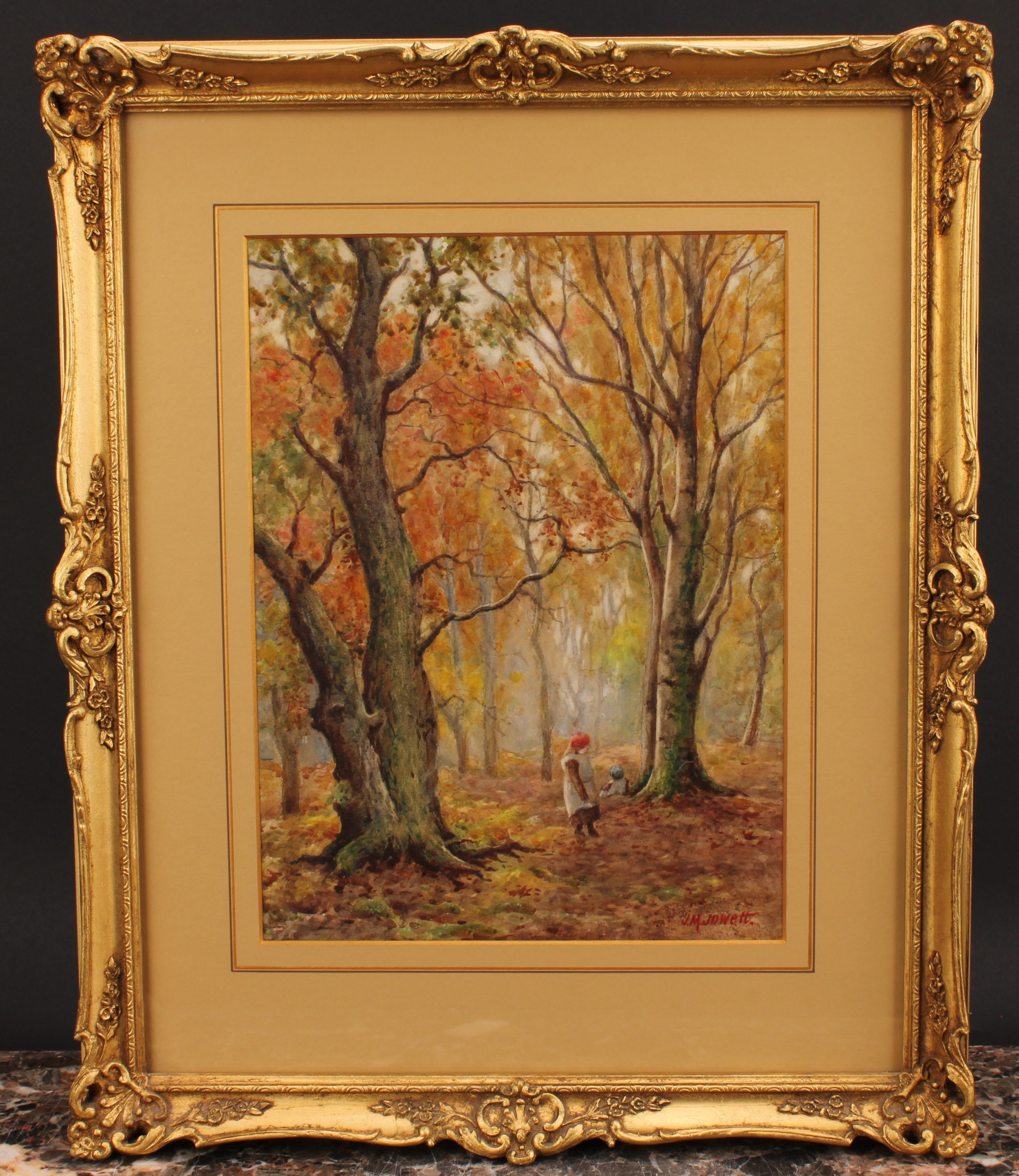 John Marshall Jowett (act. 1900-1924) Darley Park, Derby, signed, watercolour, 29cm x 21.5cm - Image 3 of 5