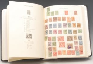 Stamps - GB Windsor album Vol I and part Vol II, 1941 - 1876, plenty of early material, W/MK