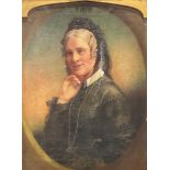 English School (19th century) Portrait of a Matriarch oil on canvas, 90cm x 67cm