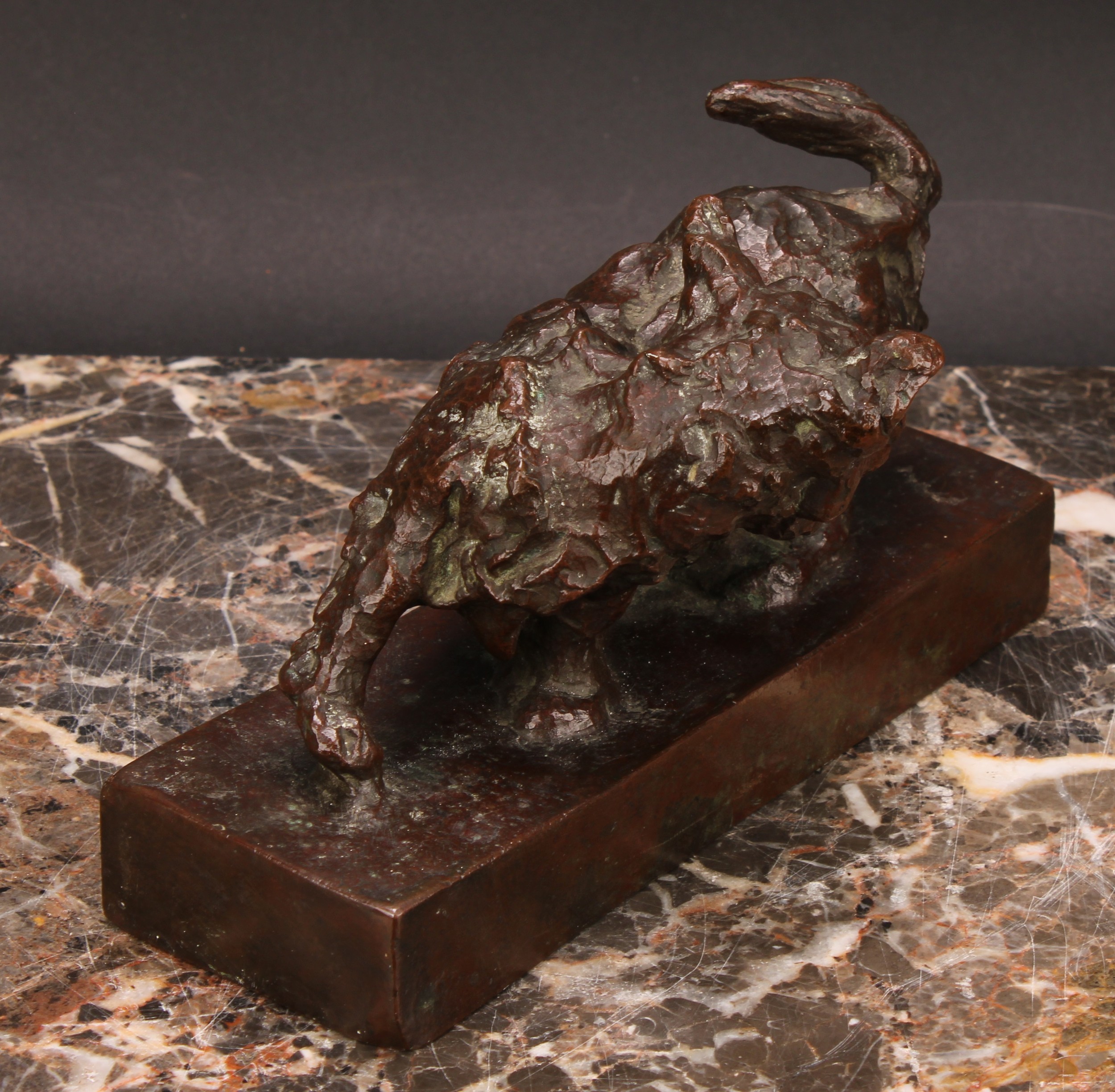 Edith Barretto Parsons (American 1878-1956), a pair of brown patinated bronzes models or bookends, - Image 3 of 9