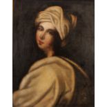 After Ginevra Cantofoli Portrait of Beatrice Cenci, oil on canvas, 55cm x 42cm