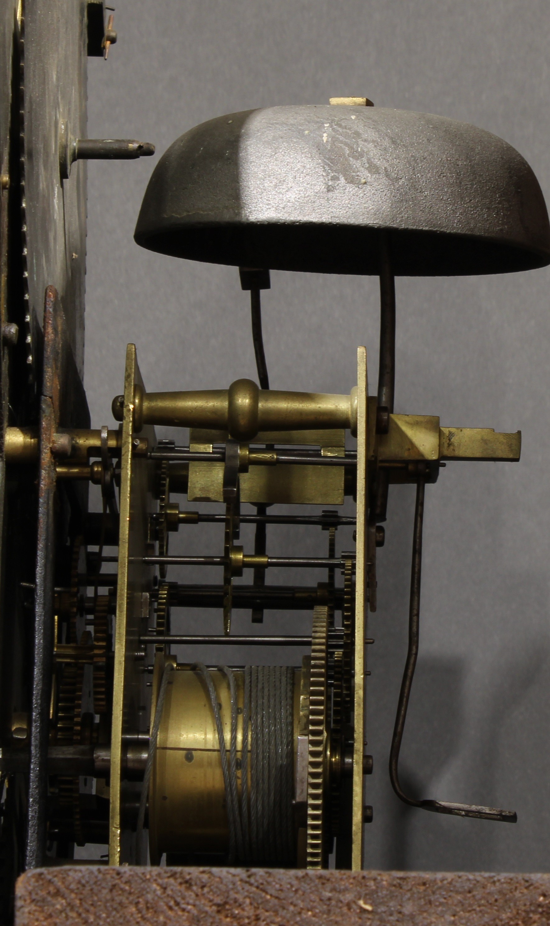 A George IV Lancashire mahogany longcase clock, 34cm arched brass dial inscribed EDMD SCHOLFIELD, - Image 7 of 7