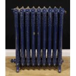 Salvage & Reclamation - a late Victorian cast iron radiator, The Beeston Decorated, by the Beeston
