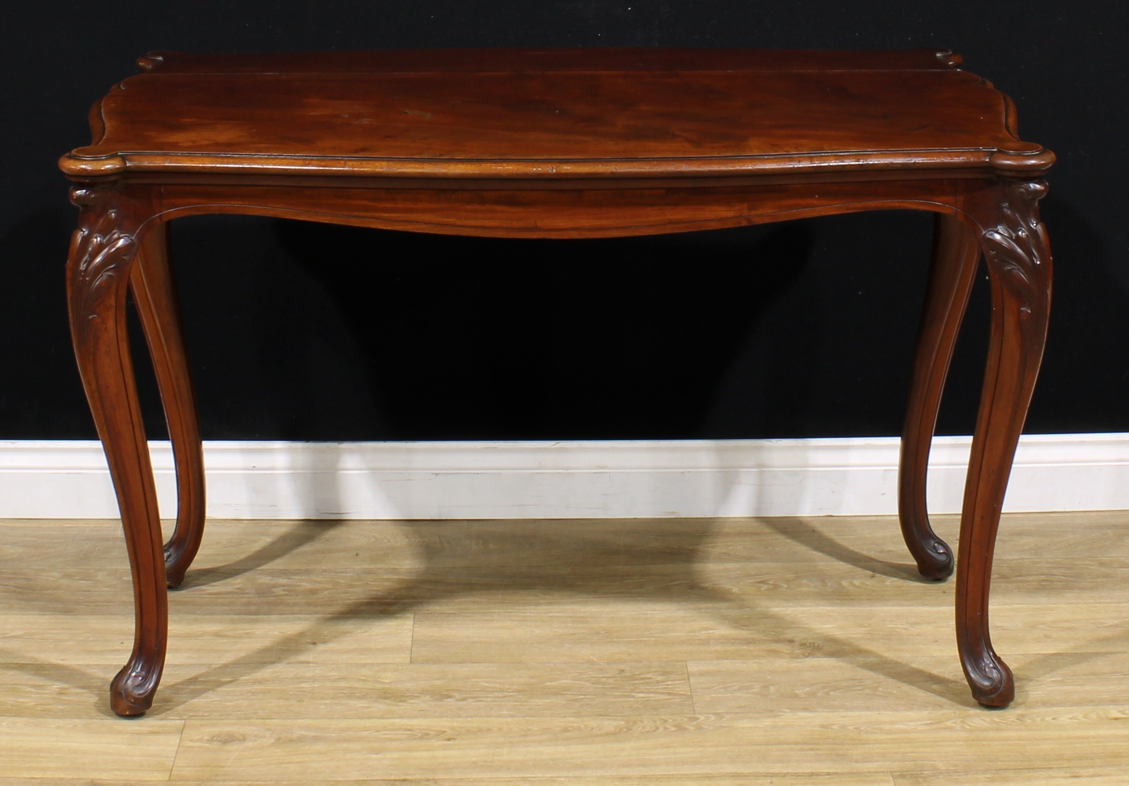 A pair of unusual 19th century mahogany pier/occasional dining tables, in the French Hepplewhite - Image 4 of 12