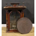 A 19th century coin operated penny-in-the-slot glockenspiel-in-sight polyphon, the vertical movement