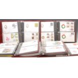 Stamps - QEII FDC collection in five Kestral albums 1985 - 2005, in M/S, and Definitives, etc