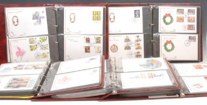 Stamps - QEII FDC collection in five Kestral albums 1985 - 2005, in M/S, and Definitives, etc