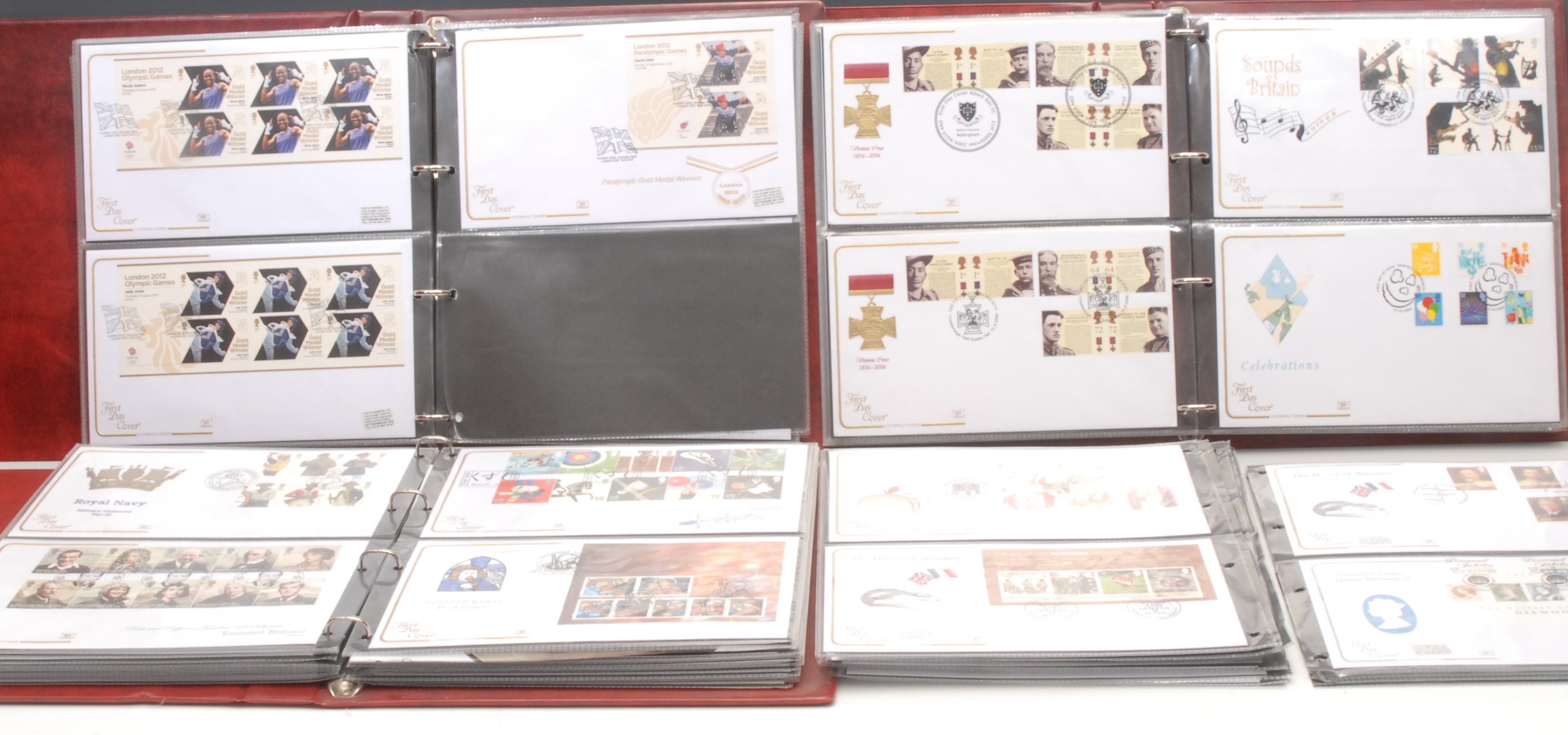 Stamps - QEII FDC collection in three binders and loose, all appear to be 'Cotswold' covers, - Image 2 of 3