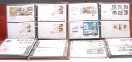 Stamps - QEII FDC collection in three binders and loose, all appear to be 'Cotswold' covers,