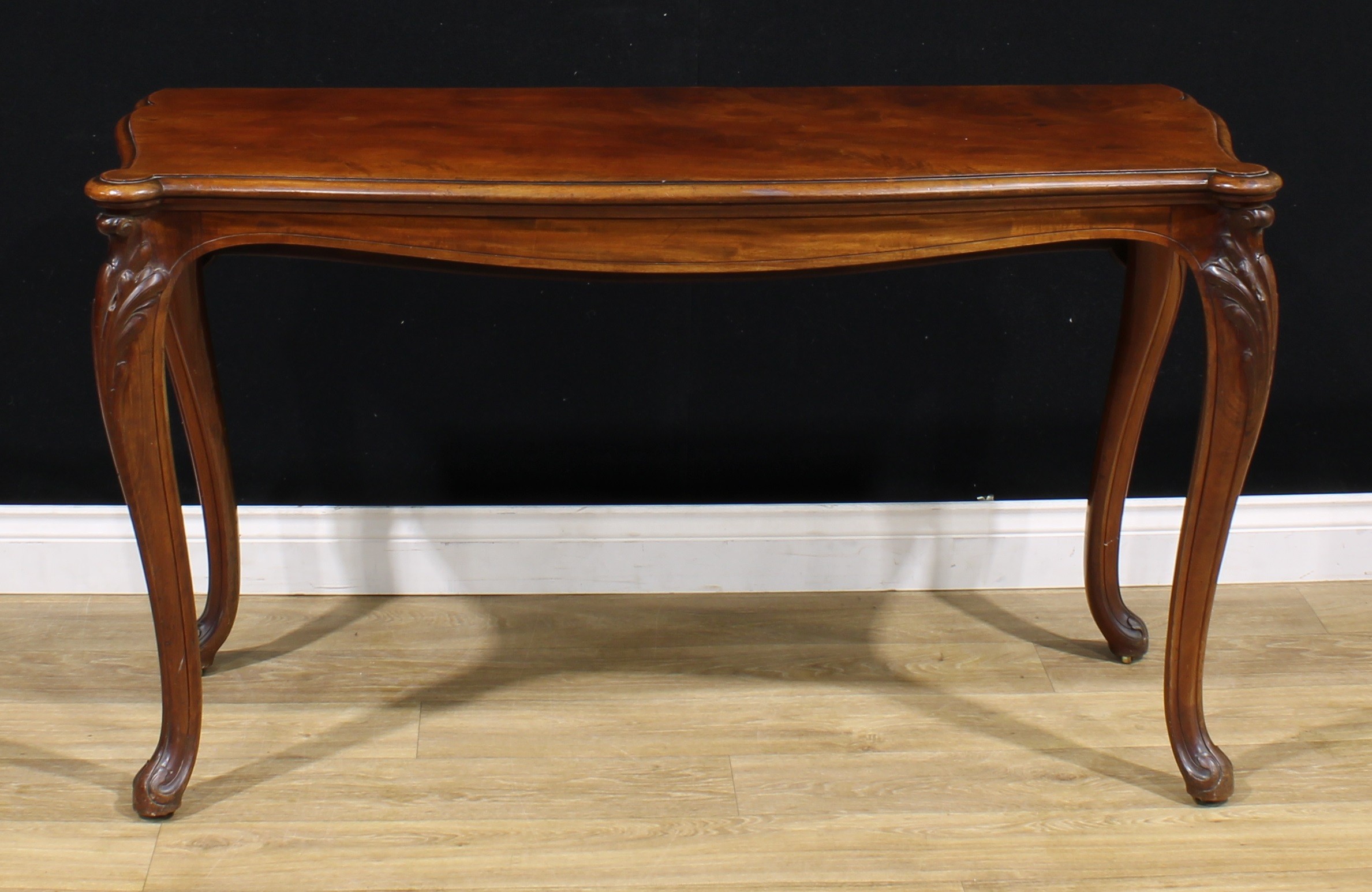 A pair of unusual 19th century mahogany pier/occasional dining tables, in the French Hepplewhite - Image 8 of 12