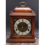 A mid 20th century bracket-form mantel clock, 15cm dial inscribed AN Elliott CLOCK, the chapter ring